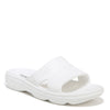 Peltz Shoes  Women's Ryka Restore Slide Recovery Sandal WHITE I0464M1100