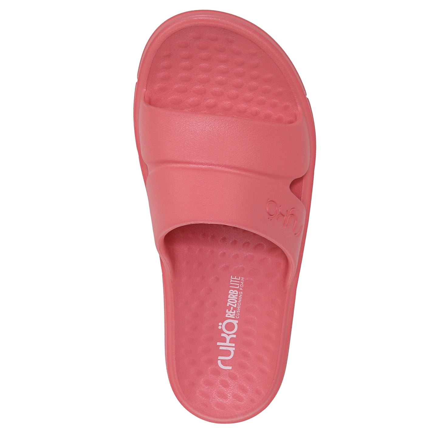 Peltz Shoes  Women's Ryka Restore Slide Recovery Sandal PINK I0464M1652