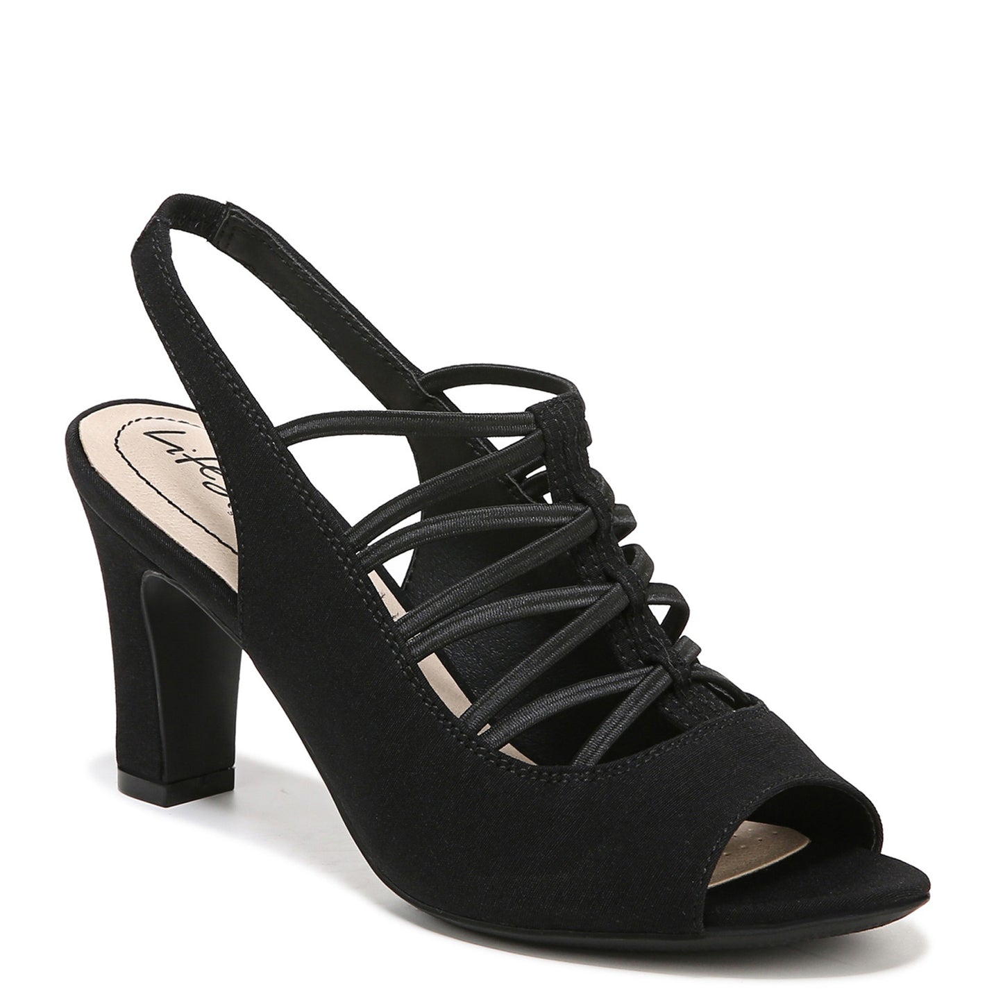 Peltz Shoes  Women's LifeStride Cabaret Sandal Black I0556F1001