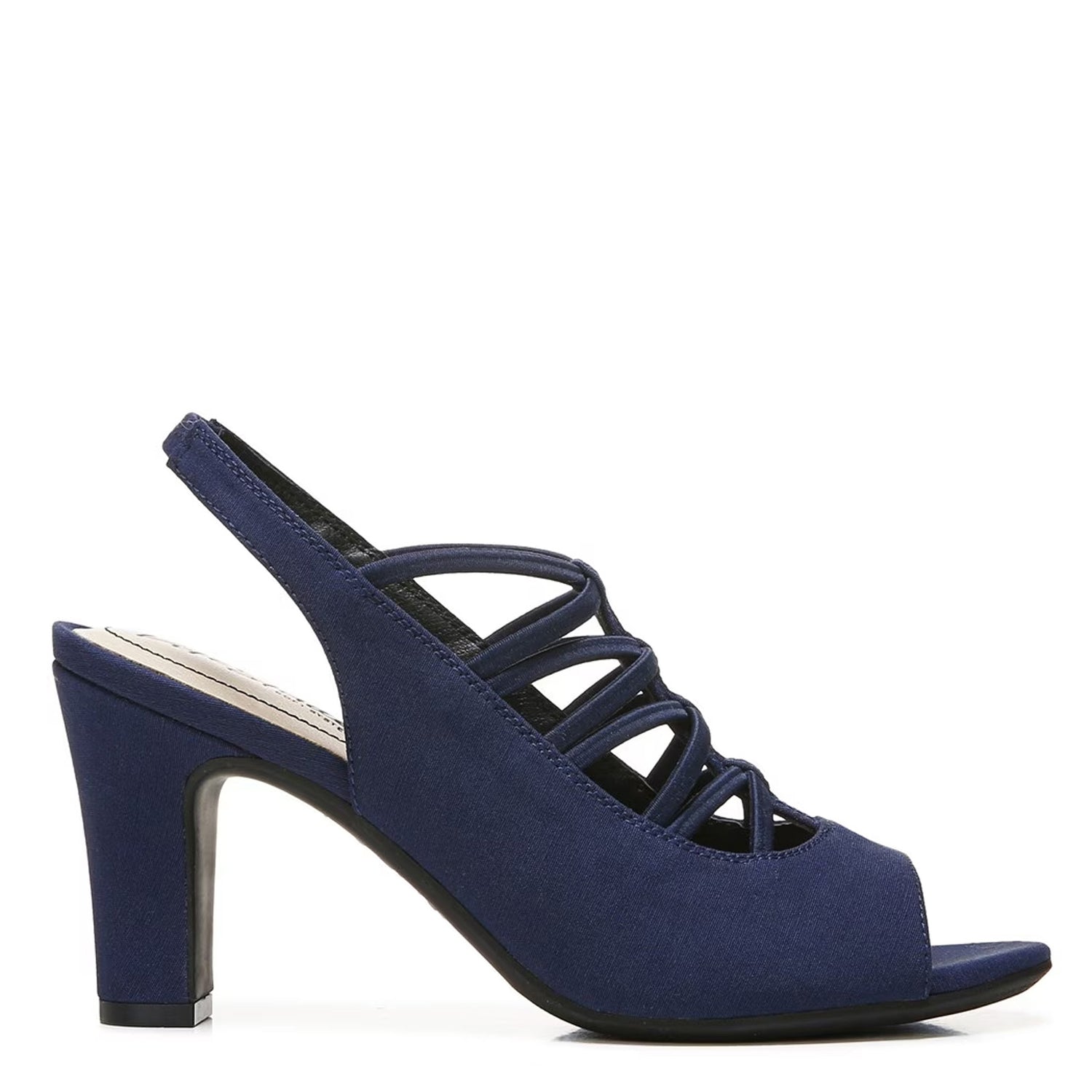 Peltz Shoes  Women's LifeStride Cabaret Sandal NAVY I0556F1400