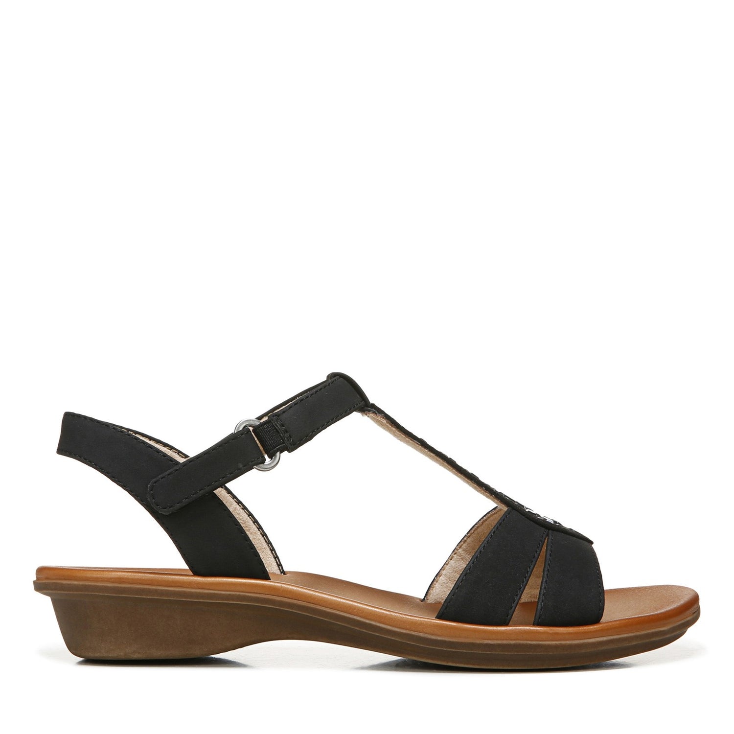 Peltz Shoes  Women's Soul Naturalizer Summer Sandal BLACK I0764M0001