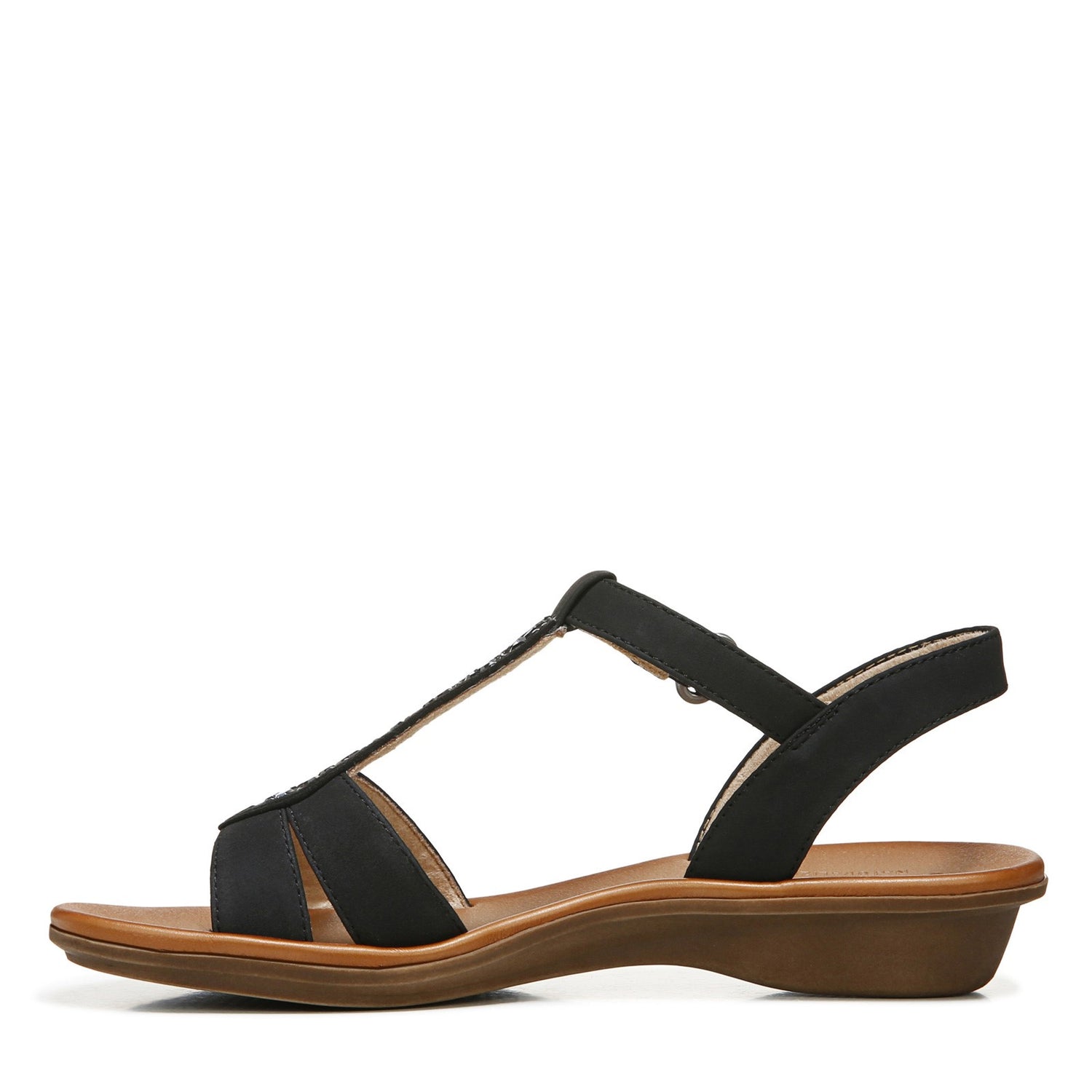 Peltz Shoes  Women's Soul Naturalizer Summer Sandal BLACK I0764M0001