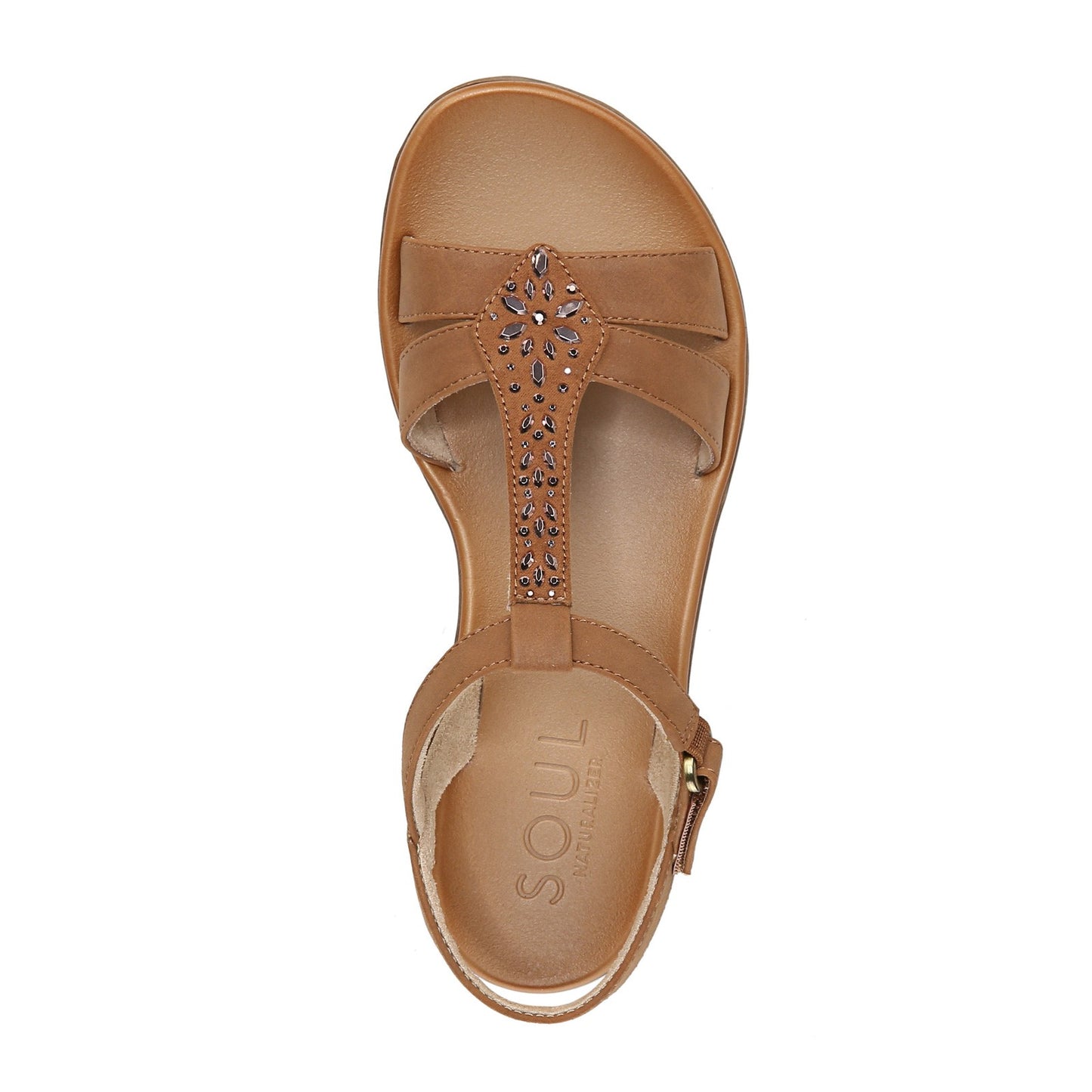 Peltz Shoes  Women's SOUL Naturalizer Summer Sandal TOFFEE I0764M0200
