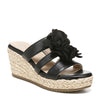 Peltz Shoes  Women's SOUL Naturalizer Oodles Flower Sandal BLACK I0783M0001