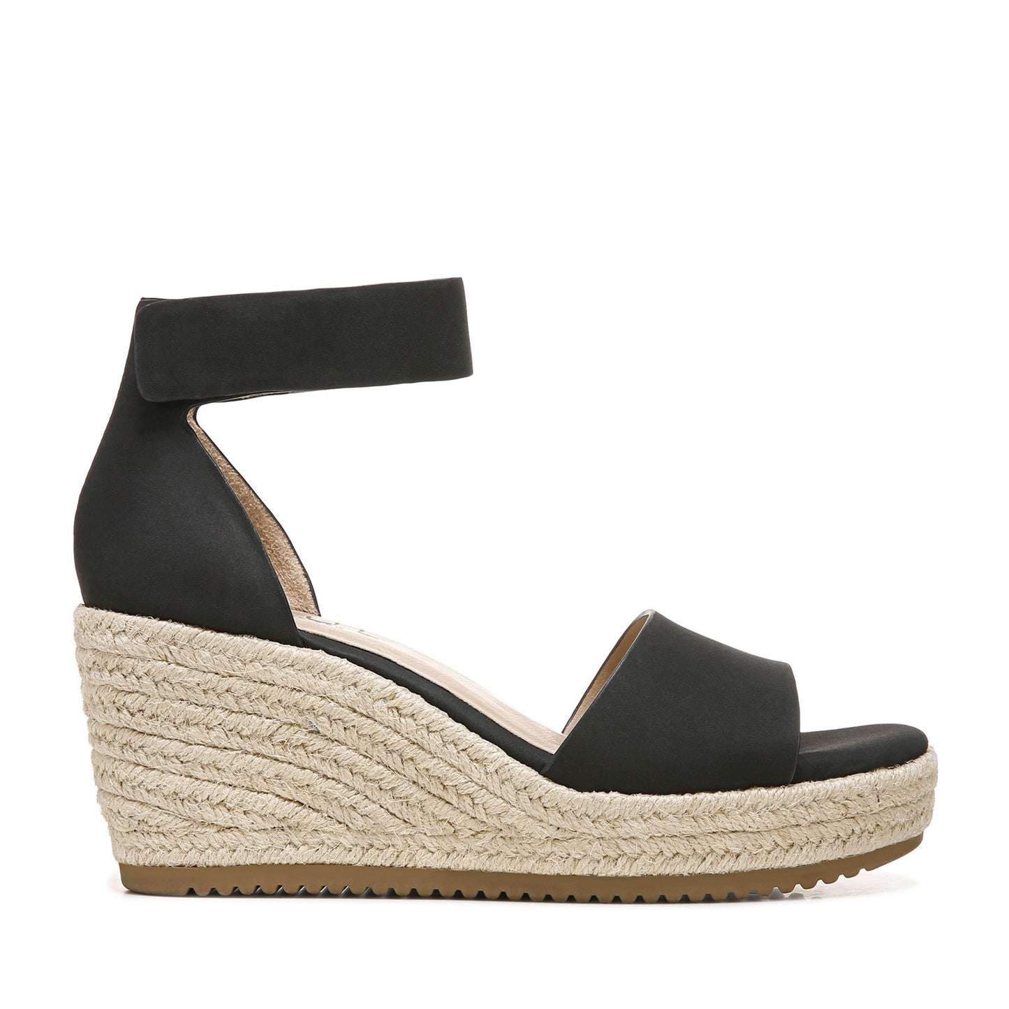 Peltz Shoes  Women's SOUL Naturalizer Oakley Sandal BLACK I0784S0001