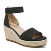 Peltz Shoes  Women's SOUL Naturalizer Oakley Sandal BLACK I0784S0001