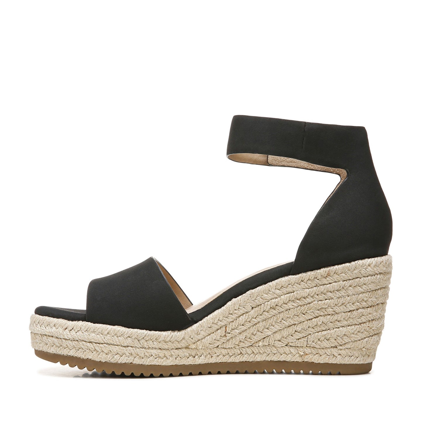 Peltz Shoes  Women's SOUL Naturalizer Oakley Sandal BLACK I0784S0001