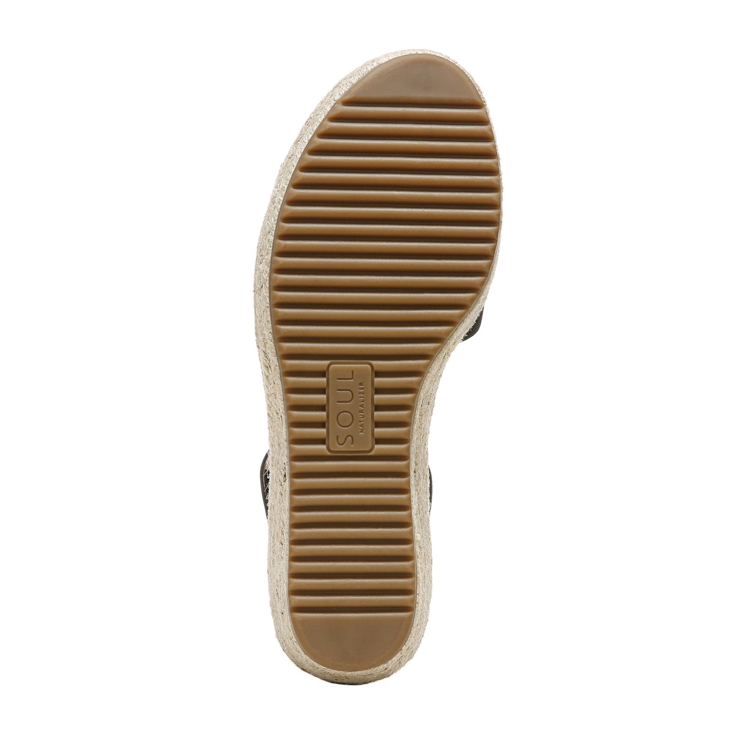 Peltz Shoes  Women's SOUL Naturalizer Oakley Sandal BLACK I0784S0001