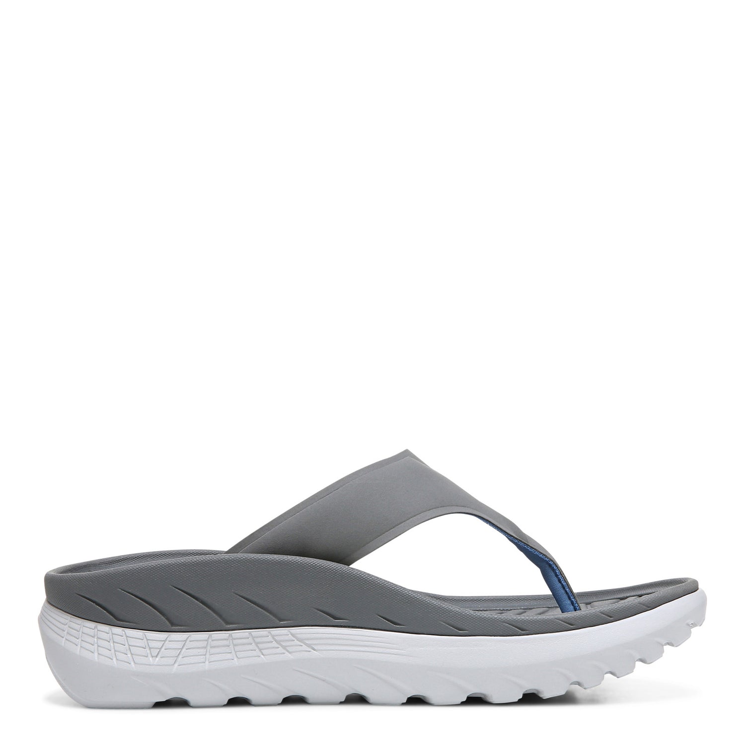 Peltz Shoes  Women's Vionic Restore Sandal CHARCOAL I0900S1020