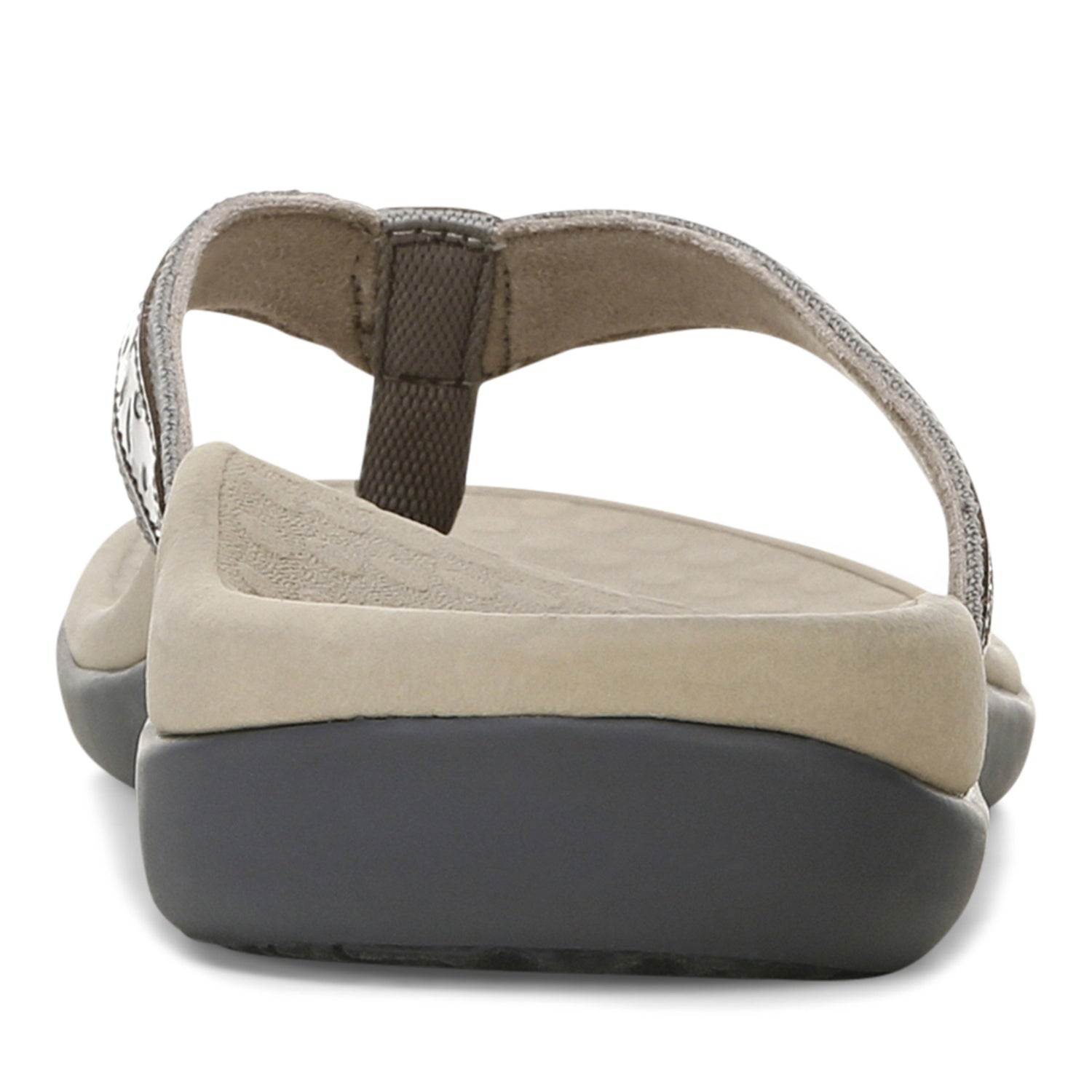 Peltz Shoes  Women's Vionic Casandra Sandal PEWTER I0927S1020