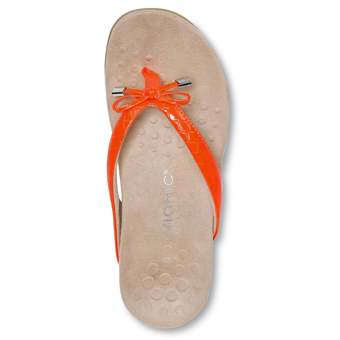 Peltz Shoes  Women's Vionic Bella II Sandal FIESTA ORANGE I0929S1600