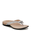 Peltz Shoes  Women's Vionic Bella II Sandal Aluminum I0929S8023