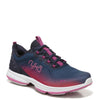 Peltz Shoes  Women's Ryka Devotion Plus 4 Walking Shoe BLUE / BERRY I1528M1401