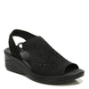 Peltz Shoes  Women's BZees Star Bright Sandal Black/Black I1553F1001