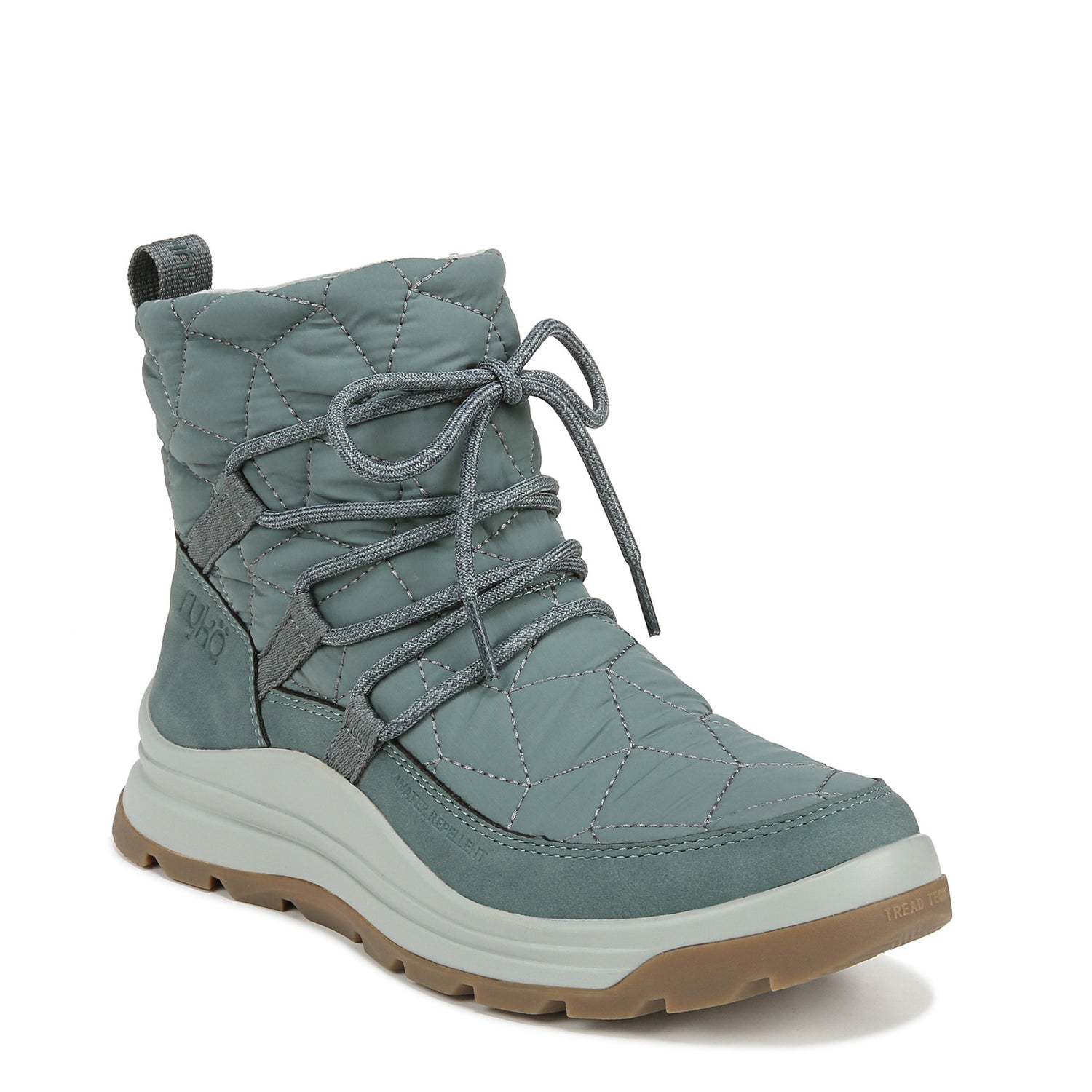 Peltz Shoes  Women's Ryka HIghlight Winter Boot Green I1703M2301