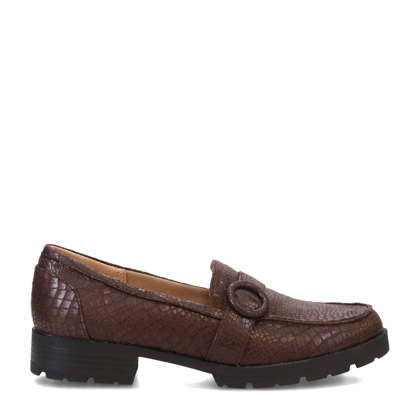 Peltz Shoes  Women's LifeStride Lolly Loafer CHOCOLATE I1931F3201