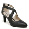 Peltz Shoes  Women's LifeStride Giovanna Pump BLACK LIZARD I1954S1002