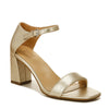 Peltz Shoes  Women's Naturalizer Rayner Sandal CHAMPAGNE DEERSKIN I2179S2700