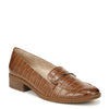 Peltz Shoes  Women's SOUL Naturalizer Ridley Loafer CAMEL CROCO I2186S2201