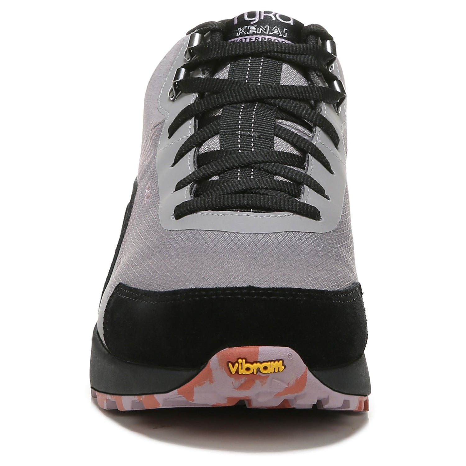 Peltz Shoes  Women's Ryka Kenai Mid Hiking Shoe GREY I2217L1020