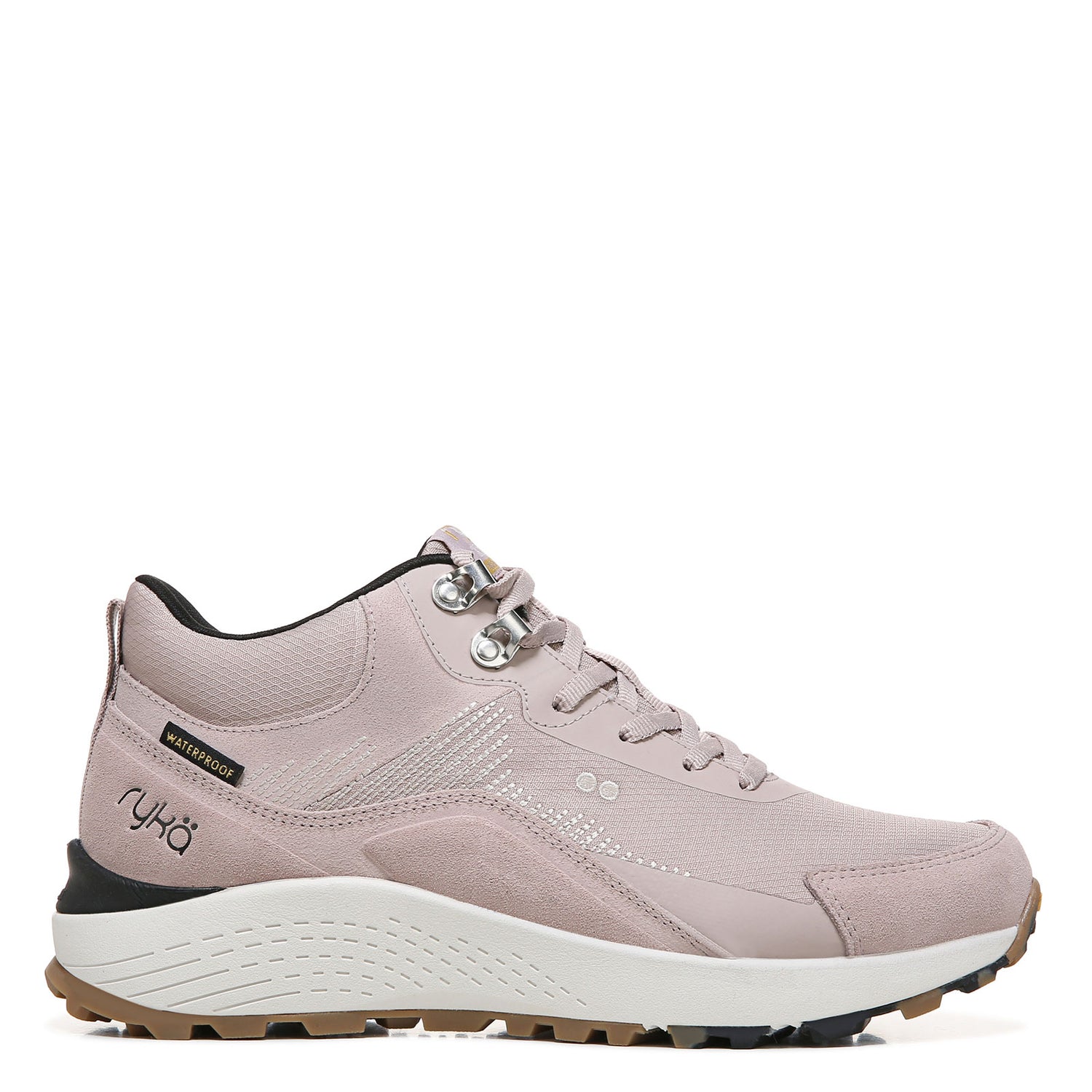 Peltz Shoes  Women's Ryka Kenai Mid Hiking Shoe PINK I2217L1650