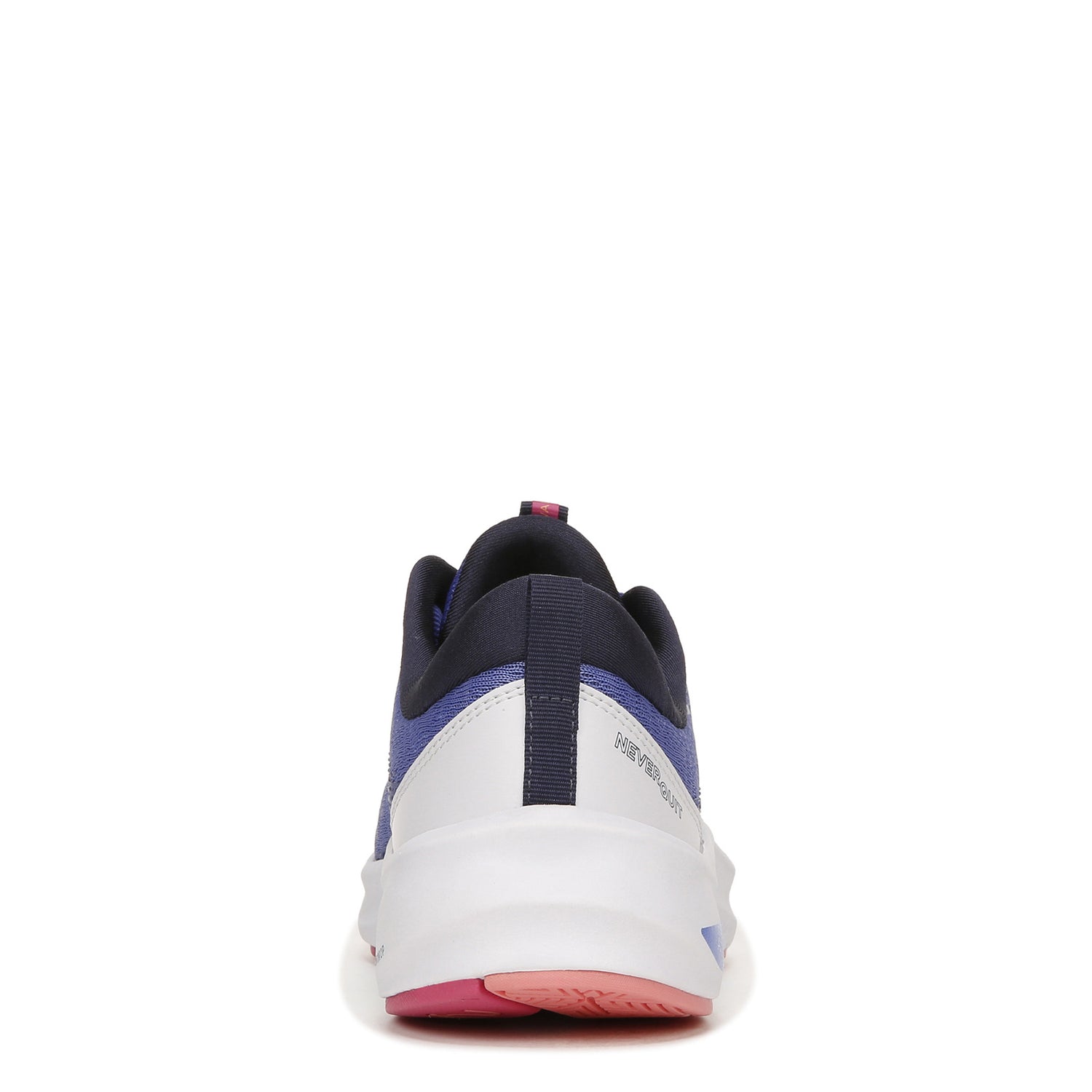 Peltz Shoes  Women's Ryka Never Quit Training Shoe Blue/Pink I2222M2401