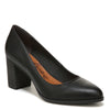 Peltz Shoes  Women's Zodiac Gloria Pump BLACK FAUX LEATHER I3408S1002