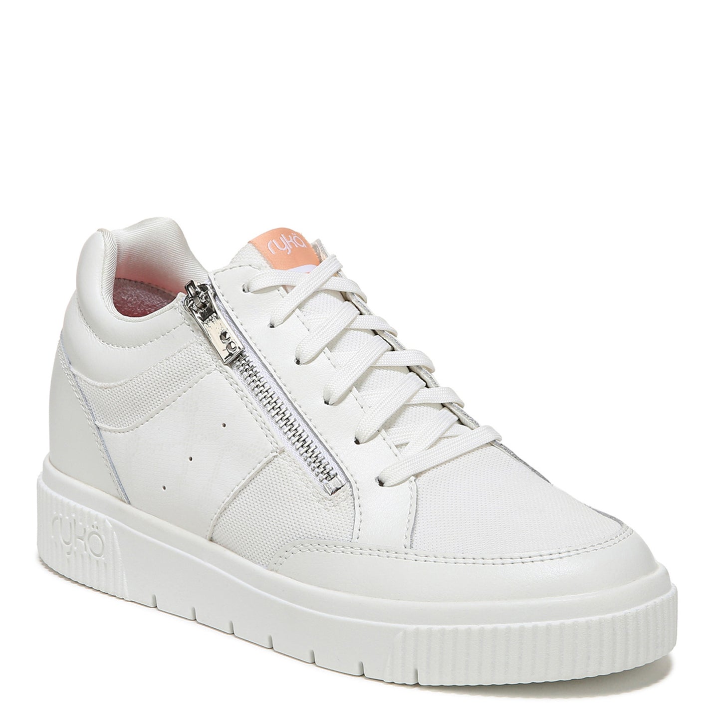 Peltz Shoes  Women's Ryka Victory Sneaker WHITE I4134L1100