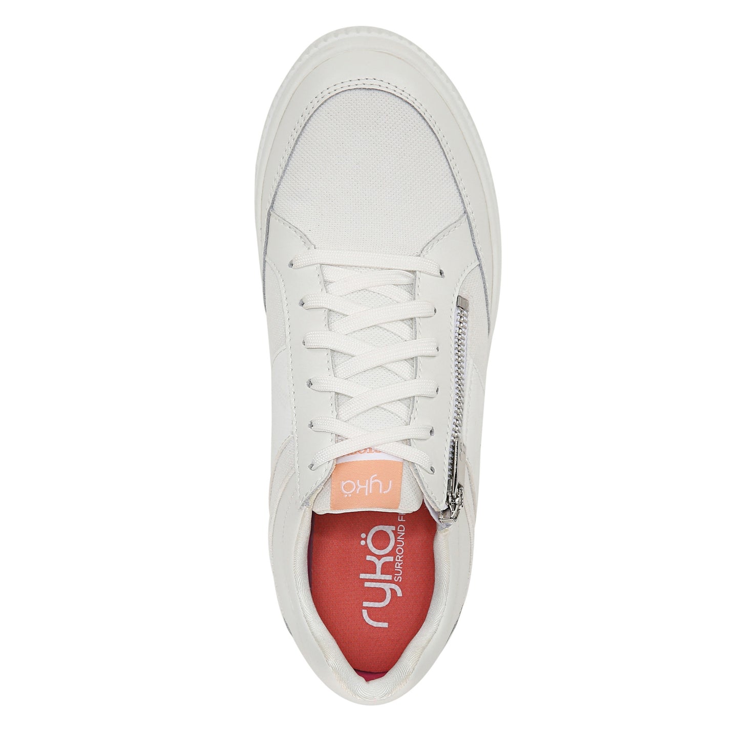 Peltz Shoes  Women's Ryka Victory Sneaker WHITE I4134L1100
