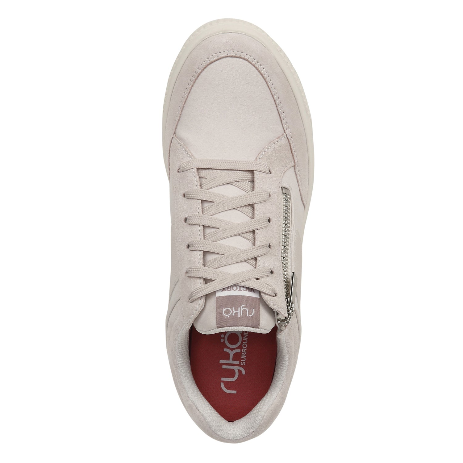 Peltz Shoes  Women's Ryka Victory Sneaker BEIGE I4134L2250