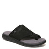 Peltz Shoes  Women's Ryka Margo Slide Sandal BLACK Perf I4499S1001