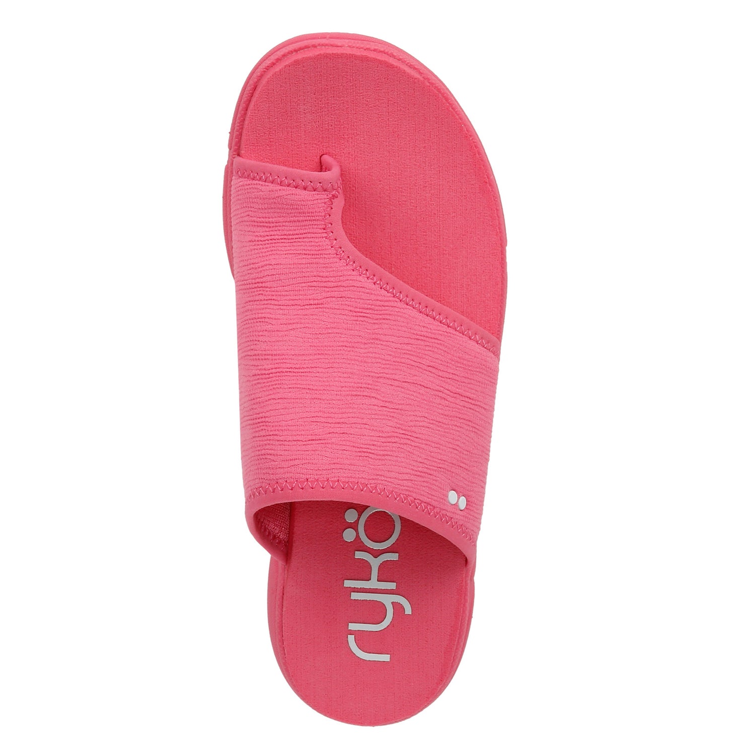 Peltz Shoes  Women's Ryka Margo Slide Sandal Pink I4499S1650