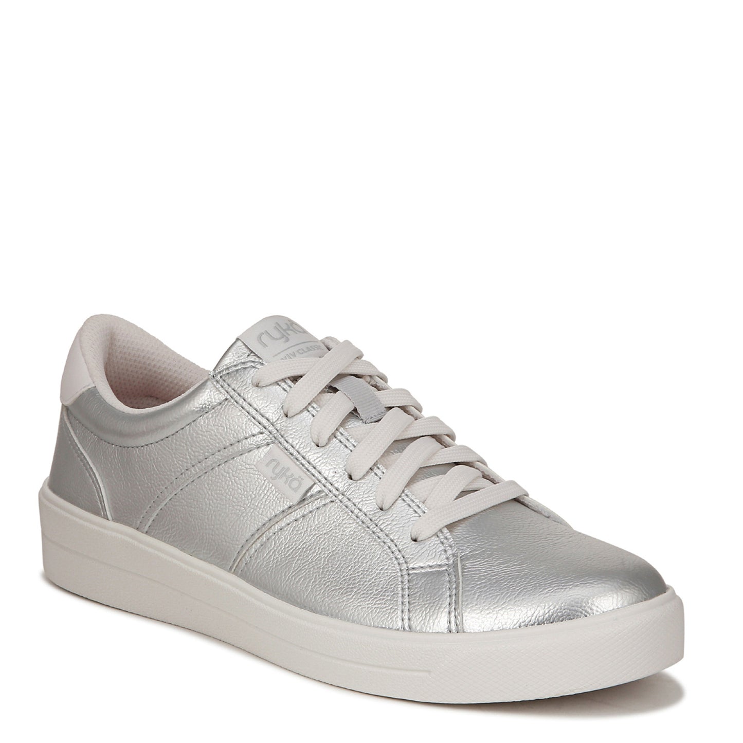 Peltz Shoes  Women's Ryka Viv Sneaker Silver I4503S1021