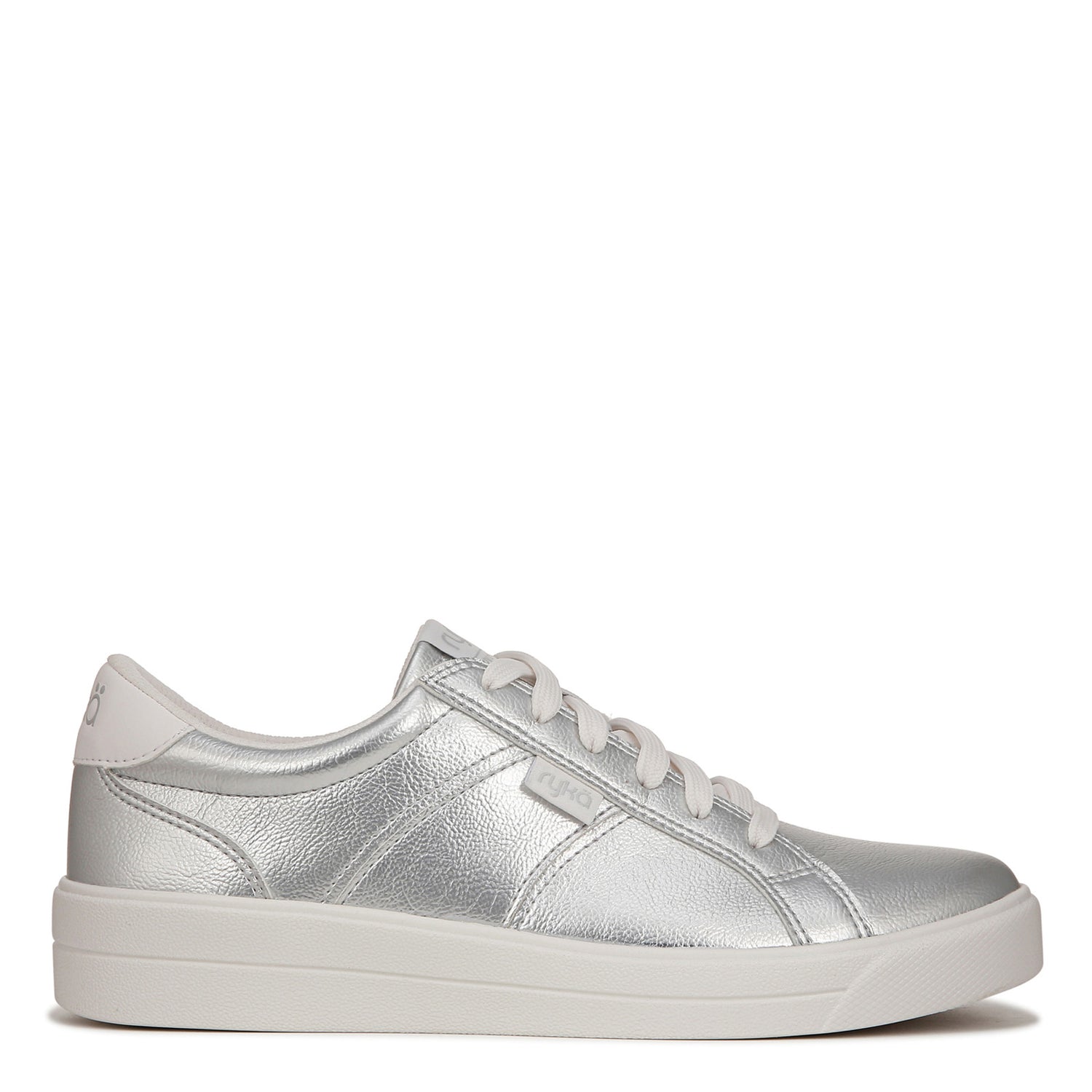 Peltz Shoes  Women's Ryka Viv Sneaker Silver I4503S1021