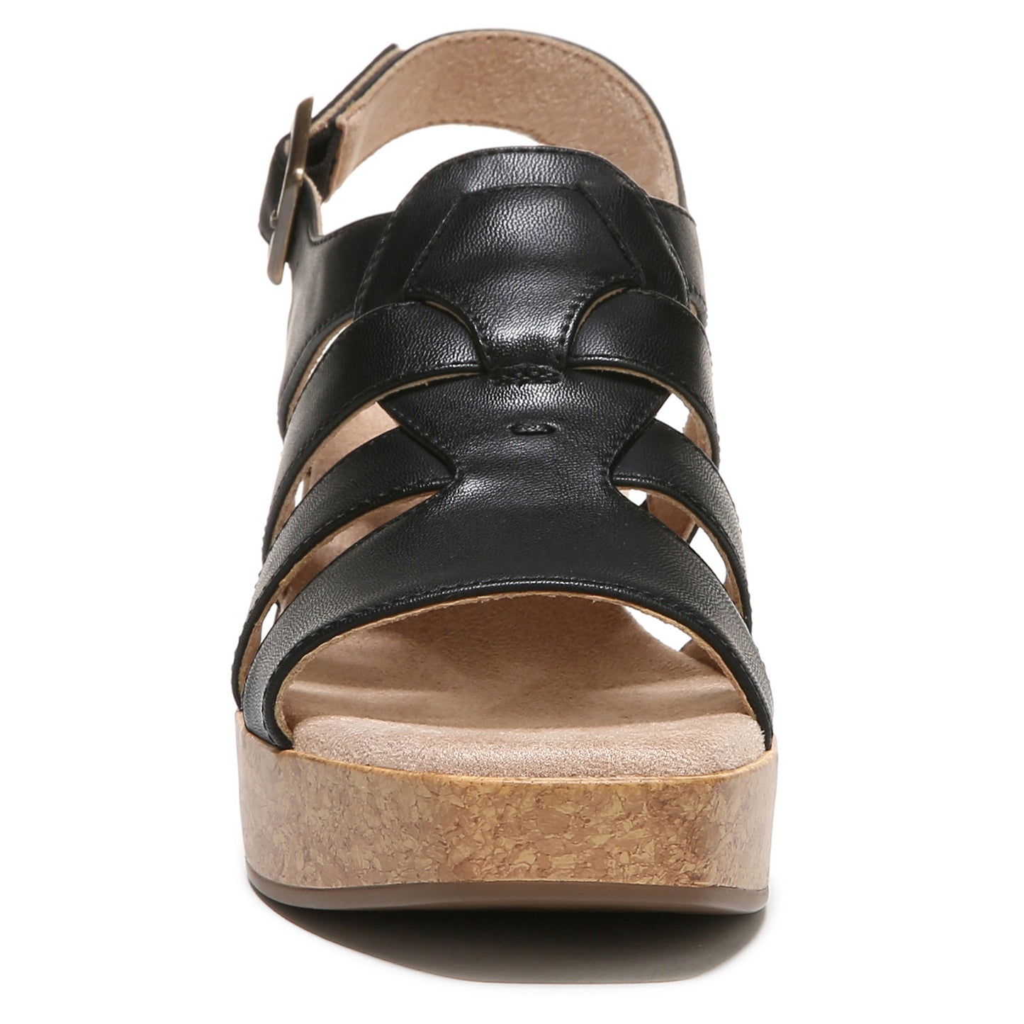 Peltz Shoes  Women's SOUL Naturalizer Aki Sandal BLACK I4569S2001