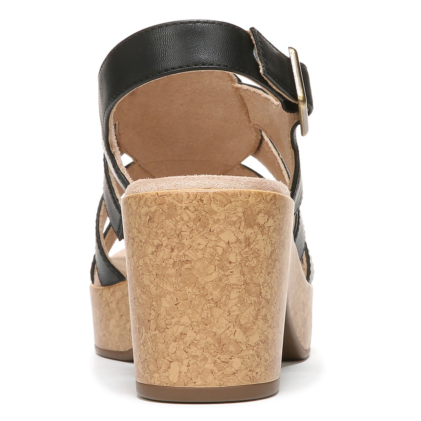 Peltz Shoes  Women's SOUL Naturalizer Aki Sandal BLACK I4569S2001
