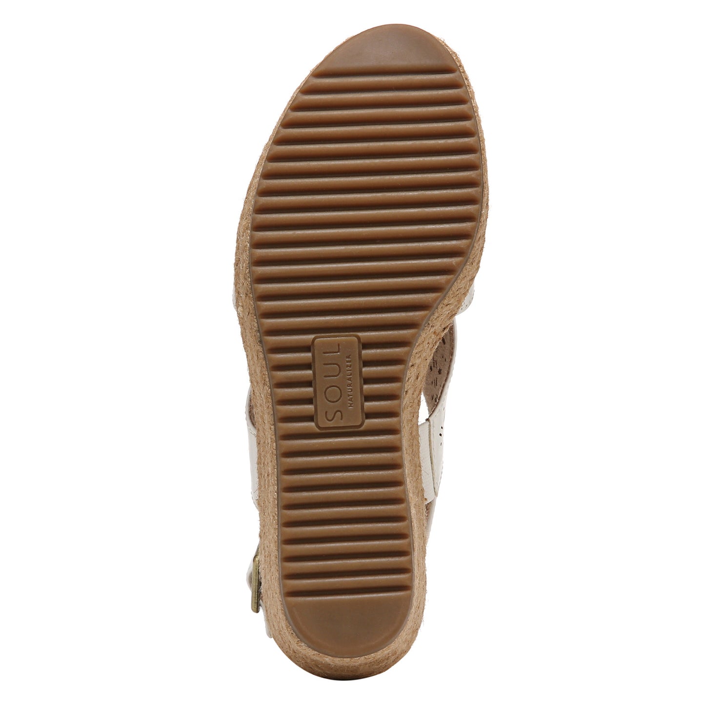 Peltz Shoes  Women's SOUL Naturalizer Ocean Sandal WHITE I4570S1100