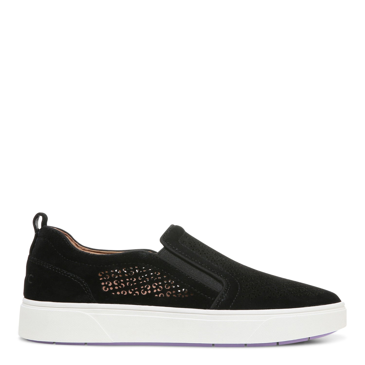 Peltz Shoes  Women's Vionic Kimmie Perf Sneaker BLACK I4686L1001