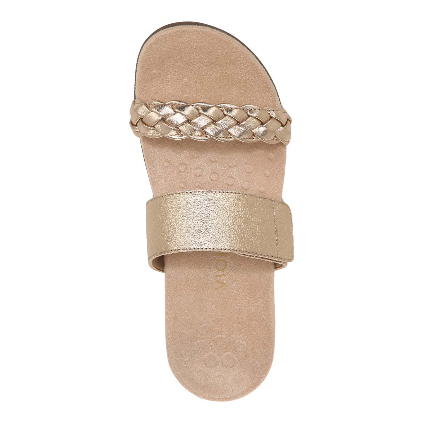 Peltz Shoes  Women's Vionic Jeanne Sandal GOLD I4690M2700