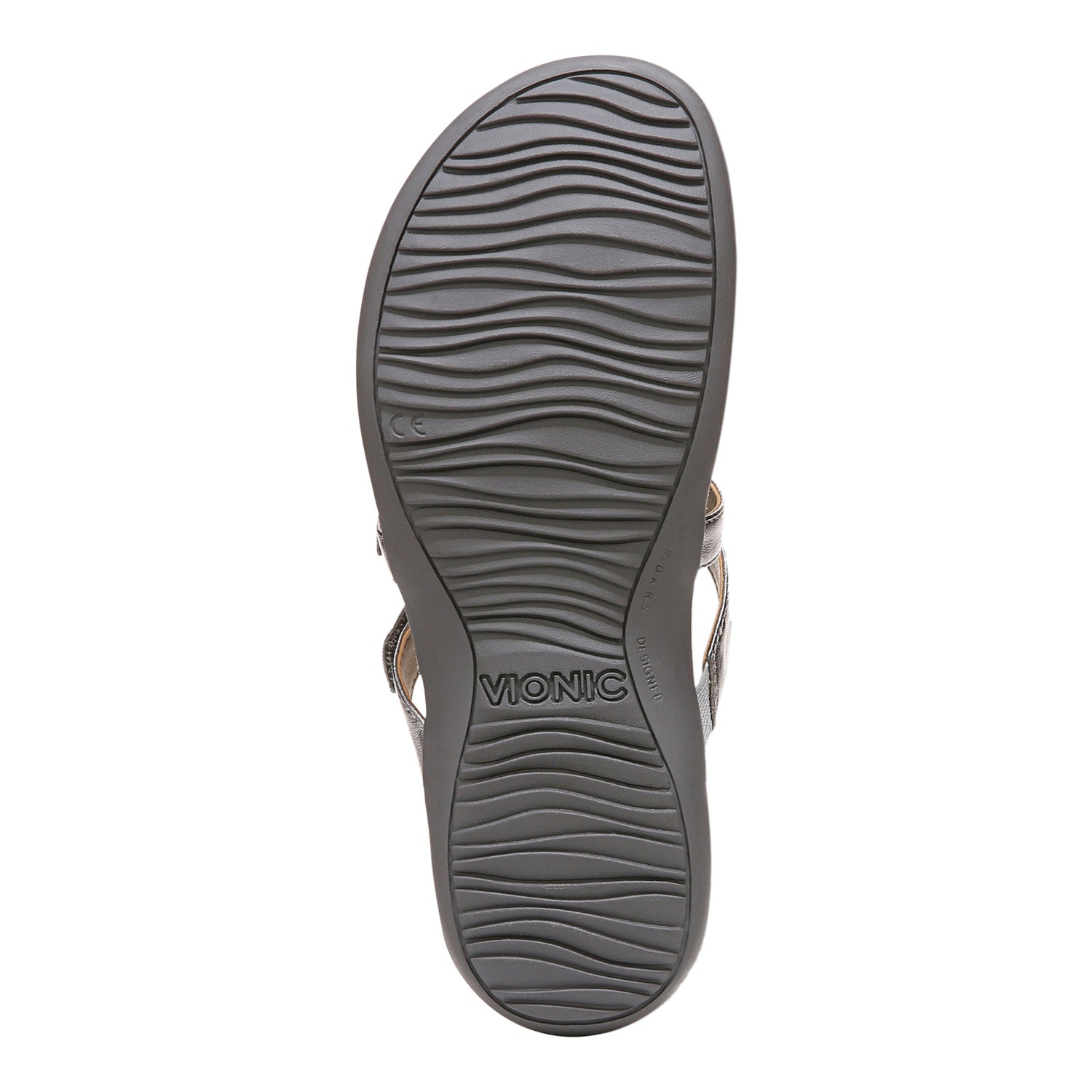 Peltz Shoes  Women's Vionic Karley Sandal SILVER I4692L1020