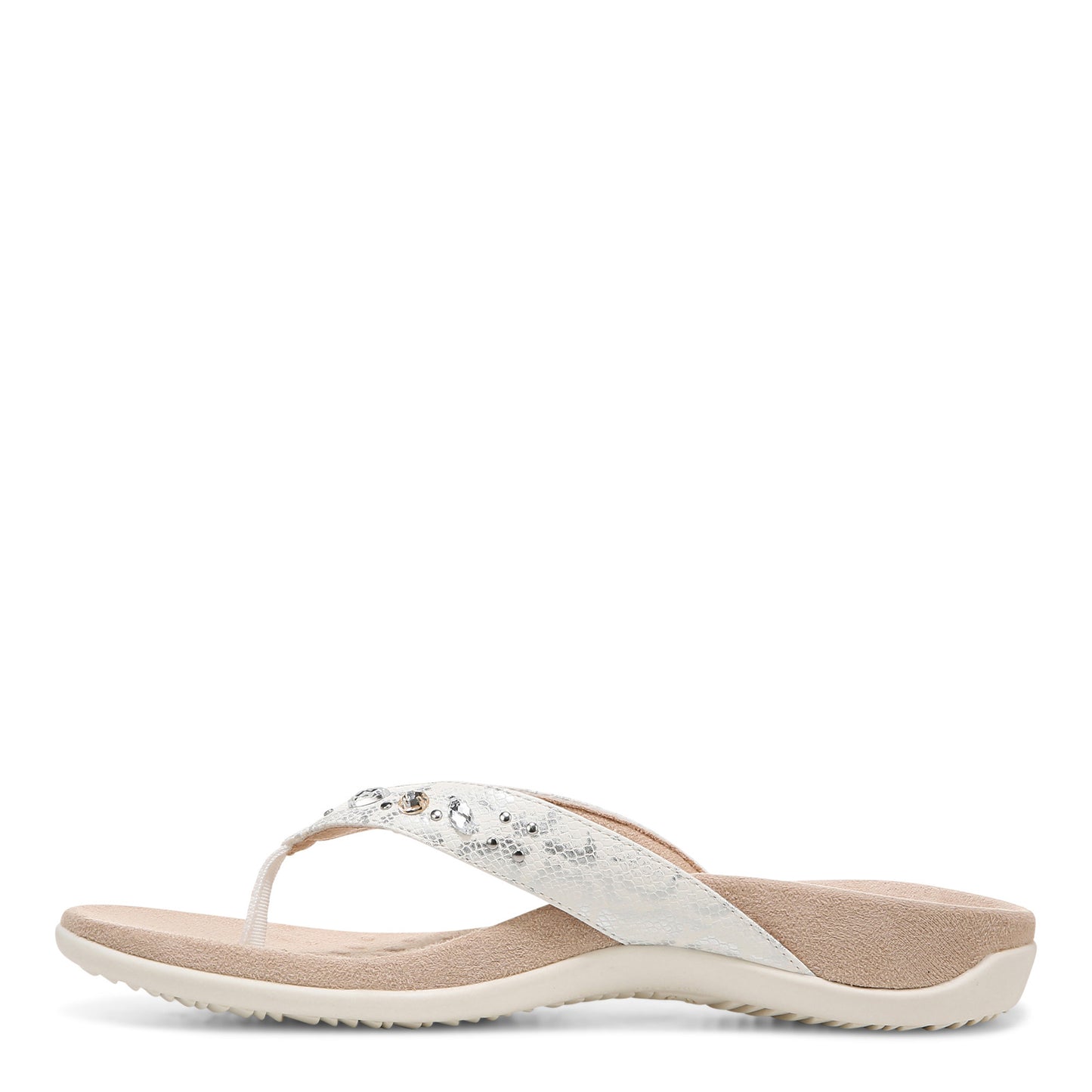Peltz Shoes  Women's Vionic Lucia Sandal WHITE I4695S1100