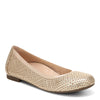 Peltz Shoes  Women's Vionic Anita Flat GOLD I4704L2700