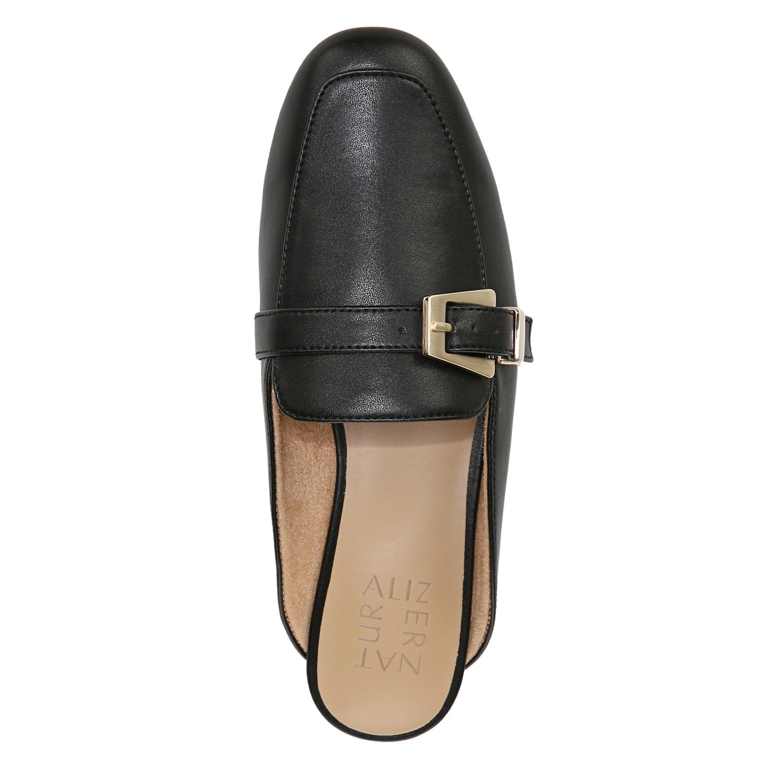 Peltz Shoes  Women's Naturalizer Kayden 3 Mule BLACK I4708S1001