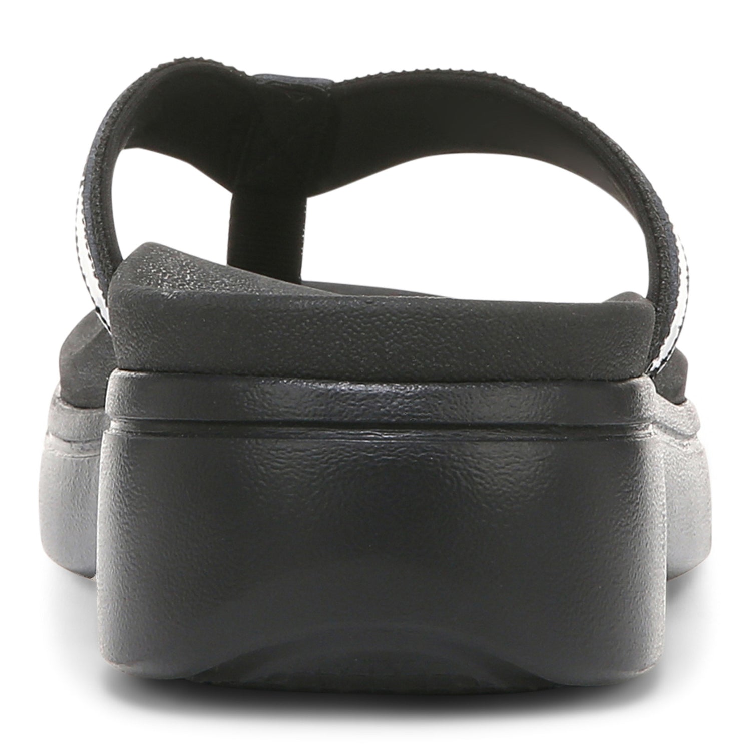 Peltz Shoes  Women's Vionic High Tide Sandal SOLID BLACK I4712L1001