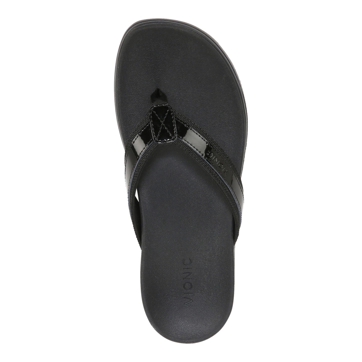 Peltz Shoes  Women's Vionic High Tide Sandal SOLID BLACK I4712L1001