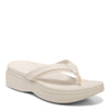 Peltz Shoes  Women's Vionic High Tide Sandal CREAM I4712L1250