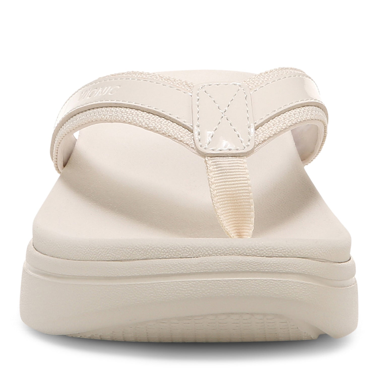 Peltz Shoes  Women's Vionic High Tide Sandal CREAM I4712L1250