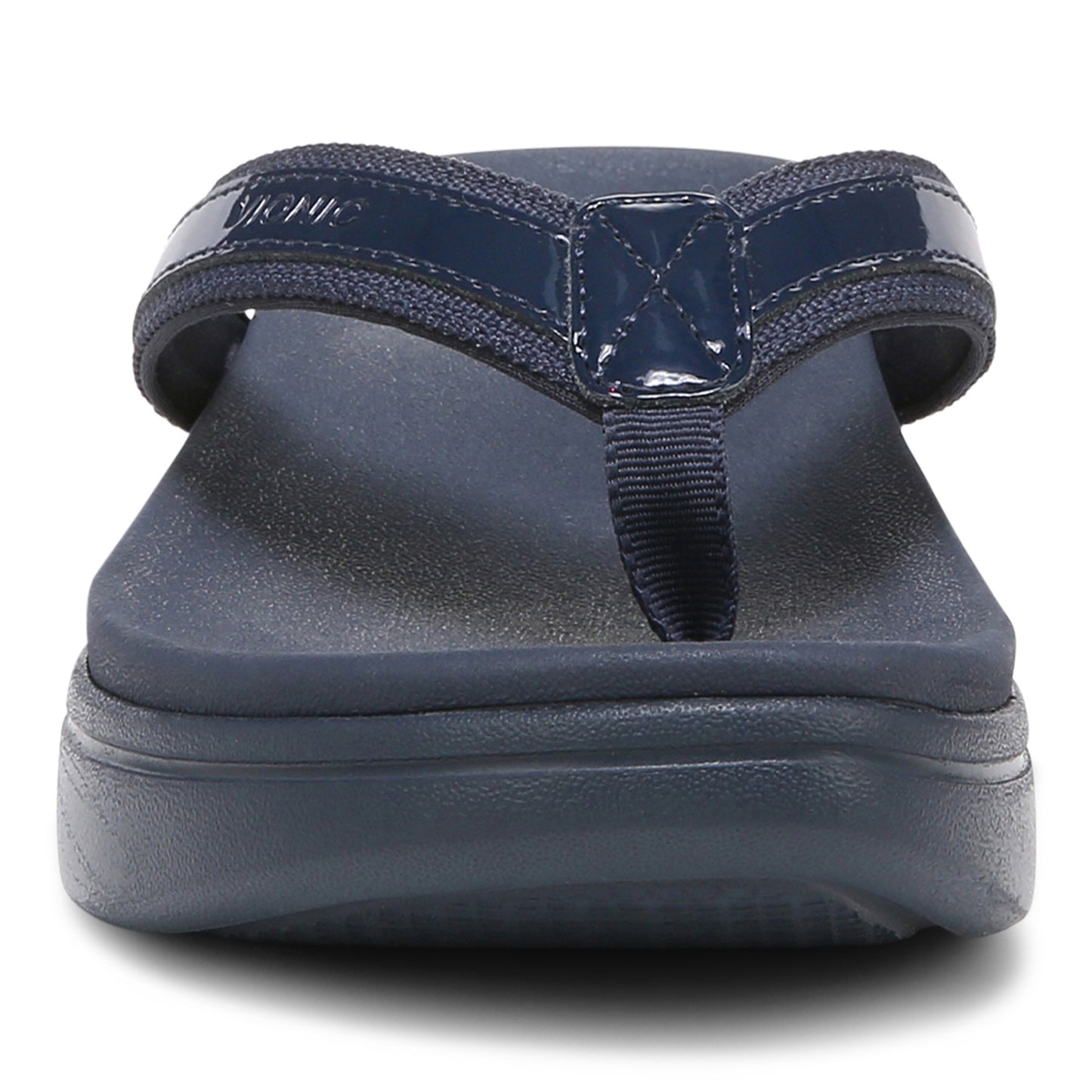 Peltz Shoes  Women's Vionic High Tide Sandal NAVY I4712L1401