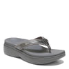 Peltz Shoes  Women's Vionic High Tide Sandal PEWTER I4712L2020