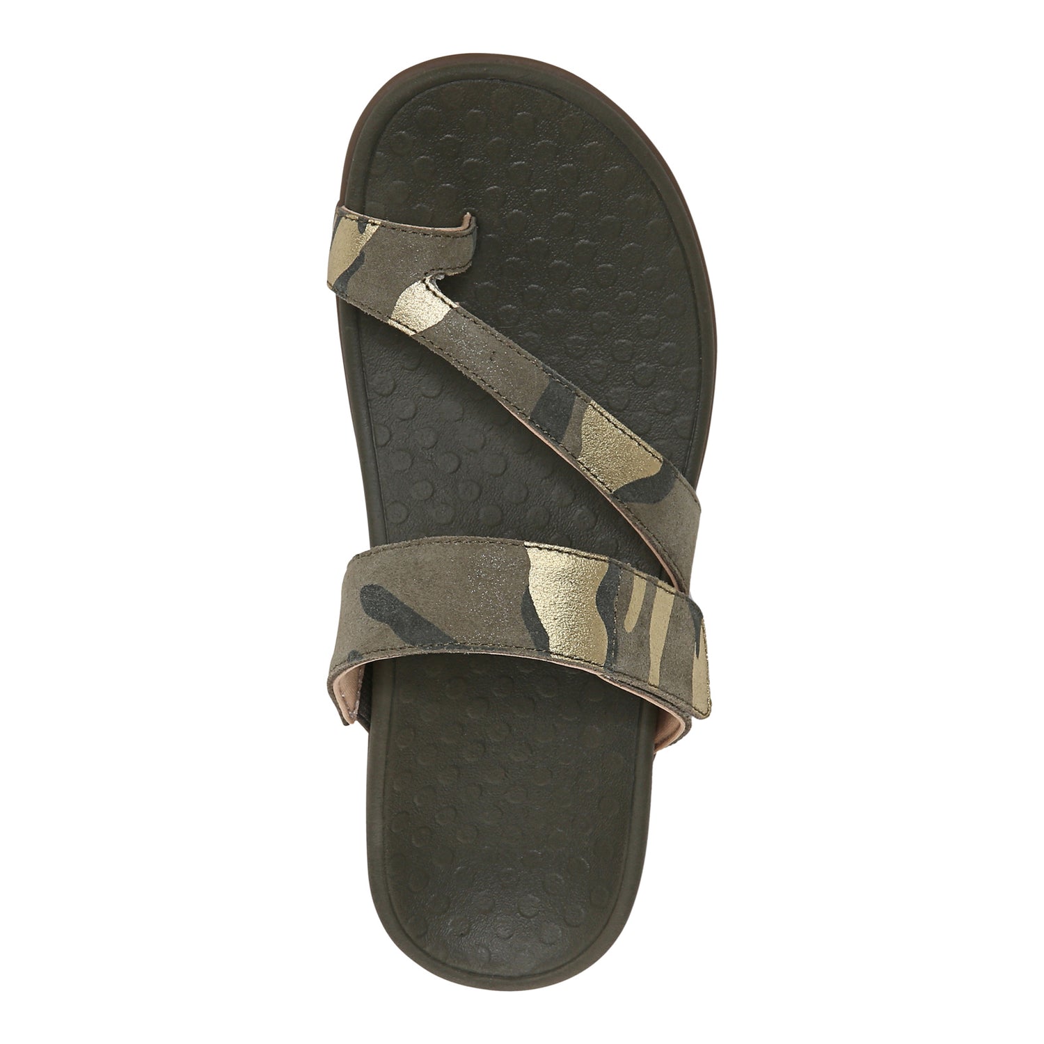 Peltz Shoes  Women's Vionic Morgan Sandal GREEN I4730L1300